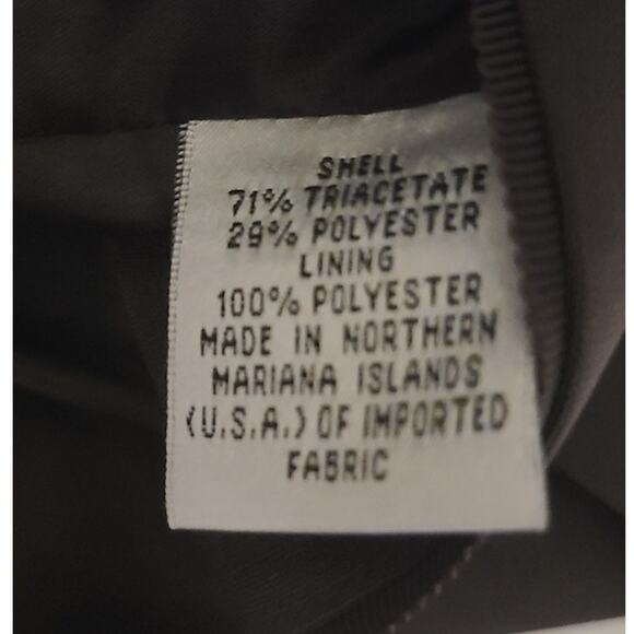 Vintage Talbots Blazer Women Chocolate Brown -Size 18 - Picture 5 of 5